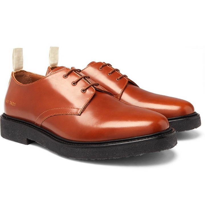 Photo: Common Projects - Cadet Leather Derby Shoes - Men - Brown