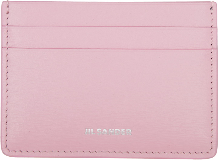 Photo: Jil Sander Pink Leather Card Holder