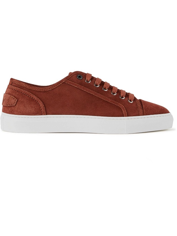 Photo: Brioni - Suede Sneakers - Red