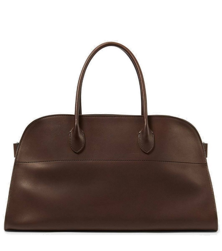 Photo: The Row EW Margaux Large leather tote bag