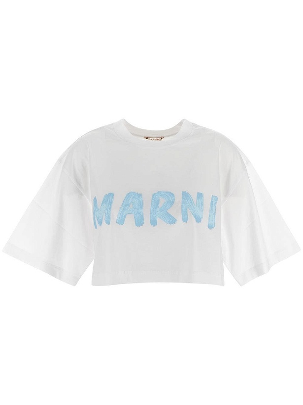 Photo: Marni Cotton Cropped T Shirt