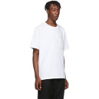 paa White Embroidered Pocket T-Shirt