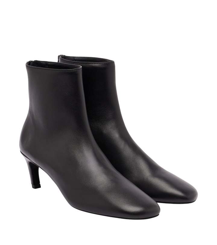 Photo: Toteme Leather ankle boots