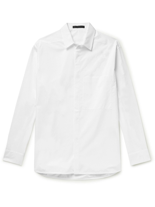 Photo: FEAR OF GOD - Cotton-Poplin Shirt - White