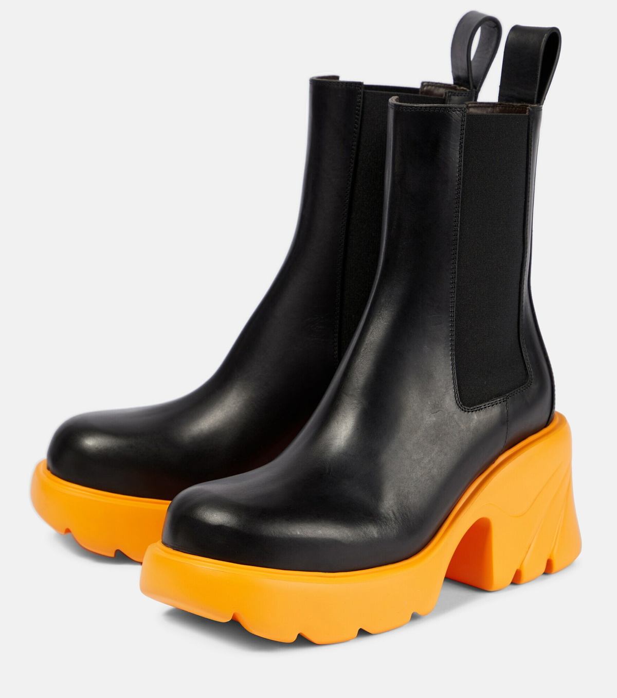 BOTTEGA VENETA Flash チェルシーブーツ　厚底 Bottega Veneta - Flash leather Chelsea boots Bottega Veneta