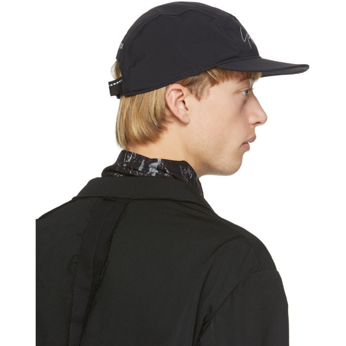 Yohji Yamamoto Black Gore-Tex® Logo Hat Yohji Yamamoto