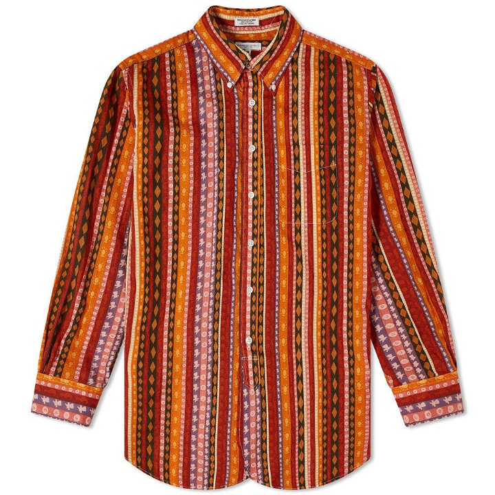 Photo: Engineered Garments 19Th Century Multi Stripe Button Down Shirt