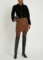 Paige Chantal Velvet Jacket Dark Purple