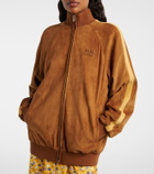 Miu Miu Oversized suede jacket