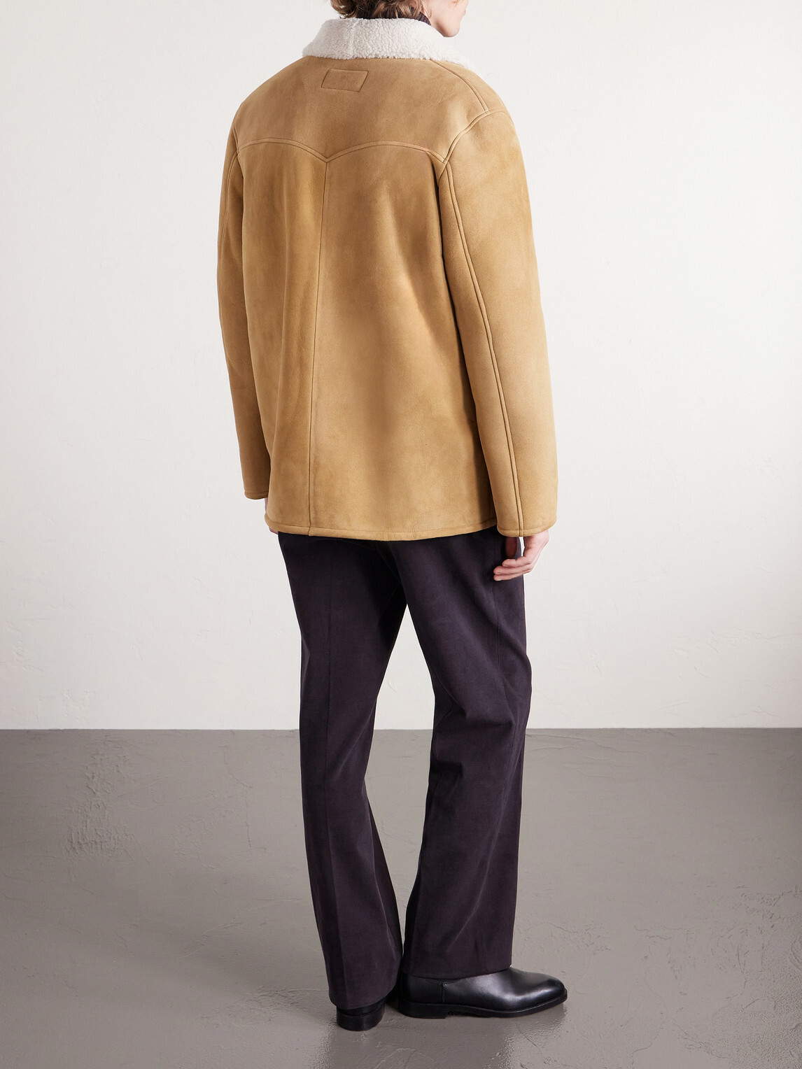 Nili Lotan - Goshen Shearling Coat - Brown