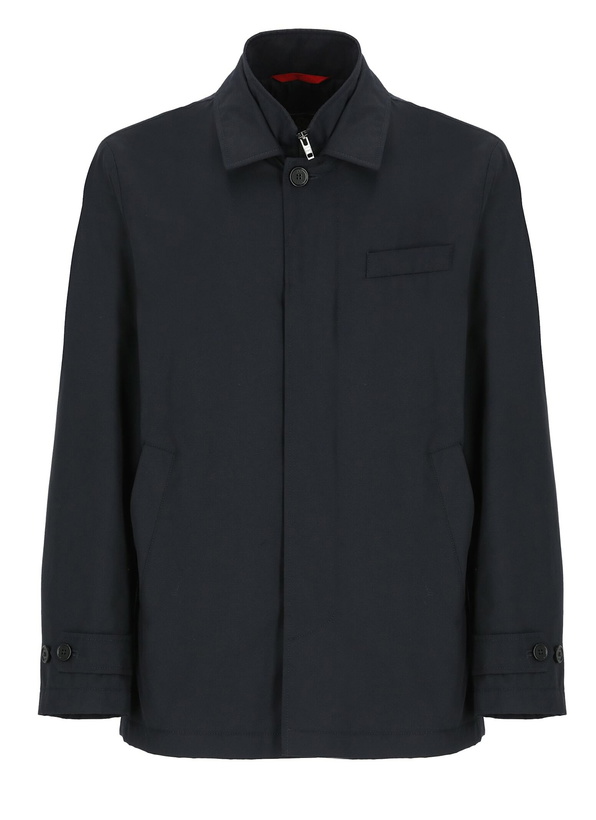 Photo: Fay Morning Corto Db Front Raincoat