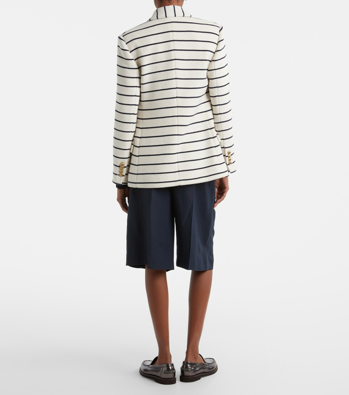 Brunello Cucinelli Monili twill Bermuda shorts