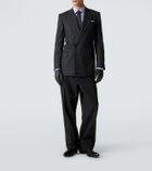Tom Ford Pinstripe double-breasted wool blazer