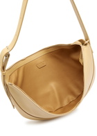 The Row Jouve Grained Leather Shoulder bag - Cream - One Size