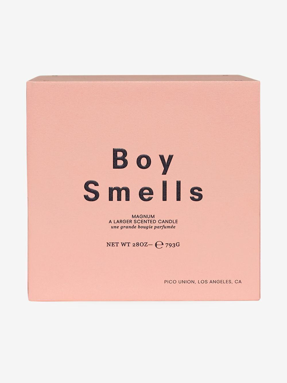Boy Smells Black Ash Candle