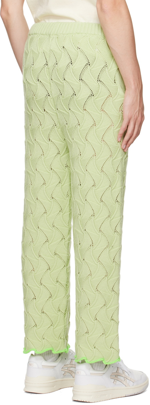 Robyn Lynch Green Wavy Trousers