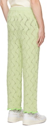 Robyn Lynch Green Wavy Trousers