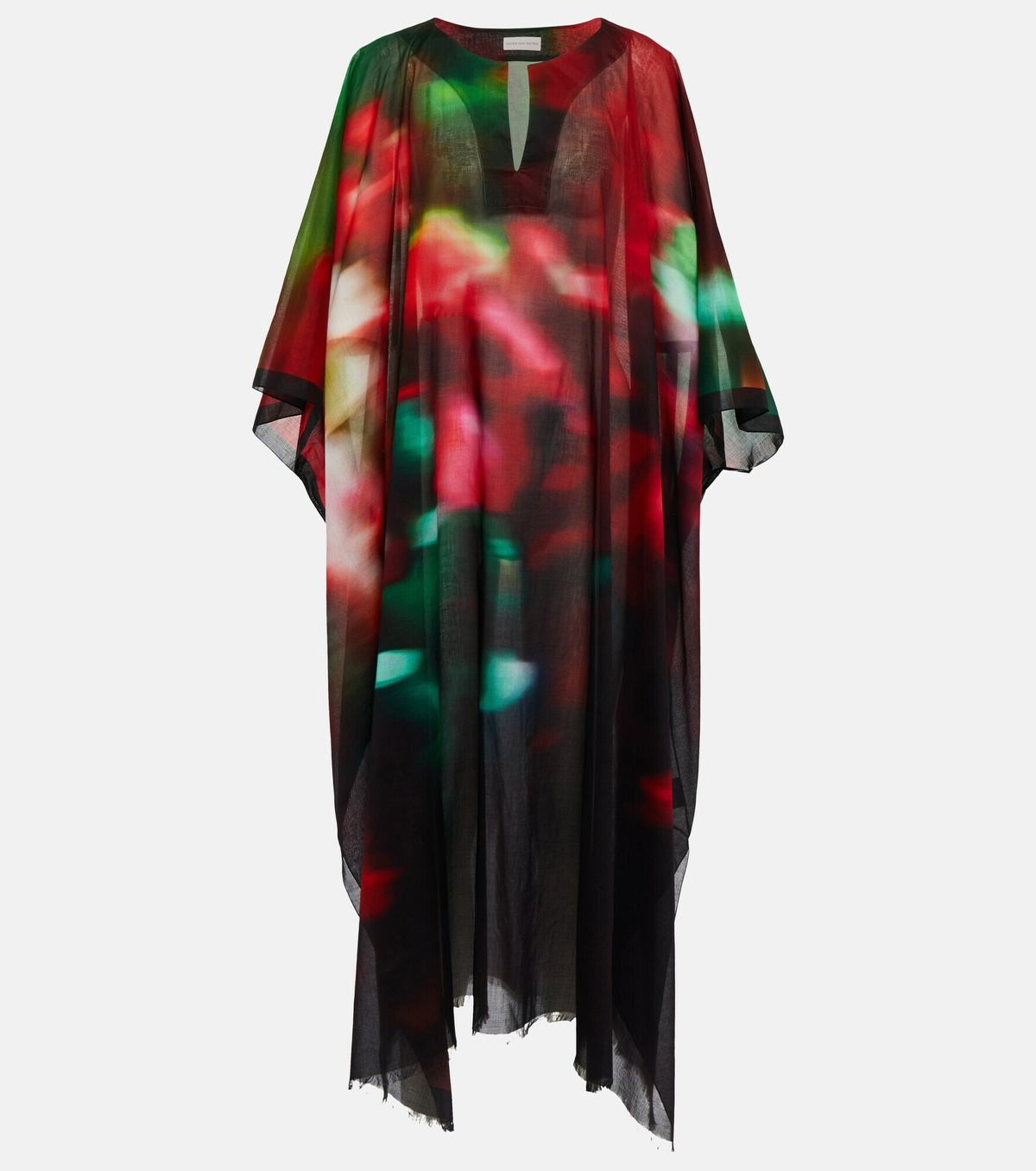 Dries Van Noten - Printed cotton kaftan