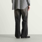 Acne Studios Men's 1981 Trafalgar Wash Wide Leg Jeans in Black