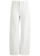 Frame Le Baggy Palazzo Wide-leg Jeans White