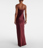 Nili Lotan Cami silk charmeuse gown