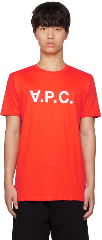 Photo: A.P.C. Red VPC T-Shirt