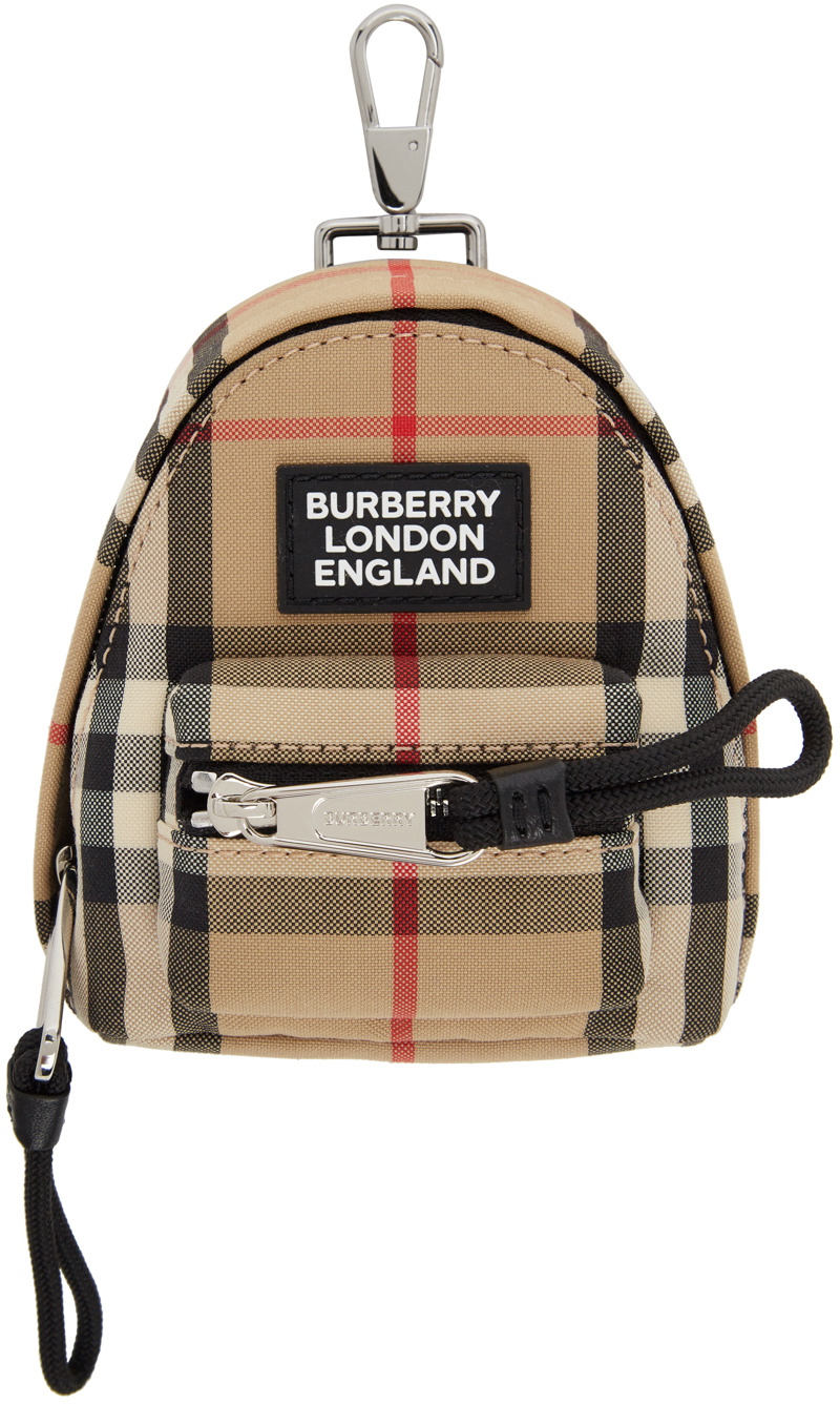Burberry Black Thomas Bear Bomber Jacket Keychain Burberry