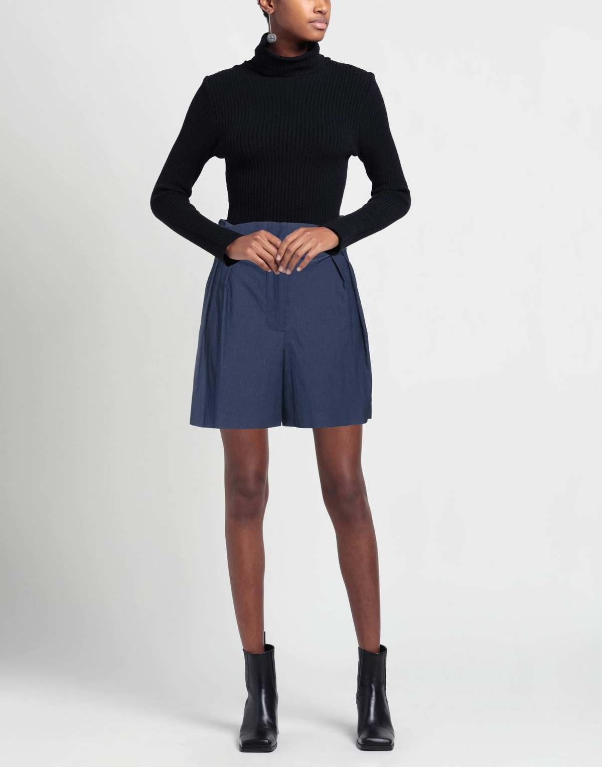 Jijil Womens Shorts & Bermuda Shorts in Navy
