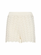 LOULOU STUDIO Tiran Cotton Shorts