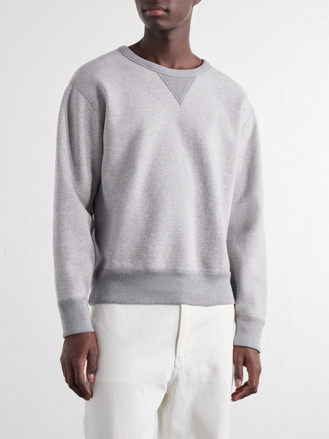 Fortela - Cotton-Jersey Sweatshirt - Gray