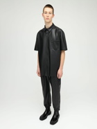 NANUSHKA - Faux Leather S/s Shirt