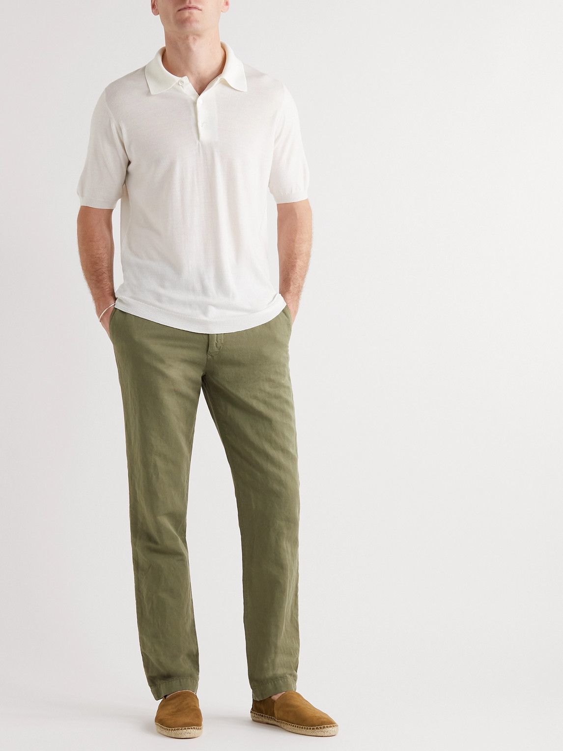 Anderson & Sheppard - Suede Espadrilles - Brown