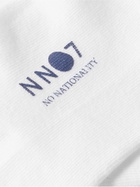 NN07 - Three-Pack Cotton-Blend Socks - White