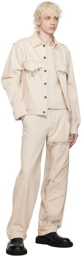 AIREI SSENSE Exclusive Off-White Vest
