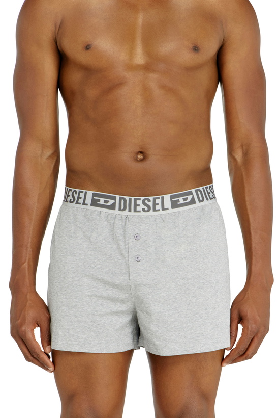 Photo: Diesel Two-pack boxer shorts in stretch cotton - Boxer briefs Mens in Grey