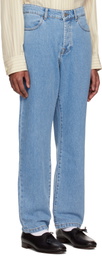 Róhe Blue Straight Leg Jeans