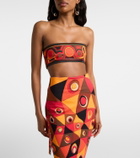 Pucci Manuba cotton bandeau top