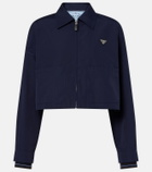 Prada Poplin blouson jacket