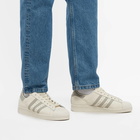 Adidas Men's Superstar 82 Sneakers in White/Metal Grey