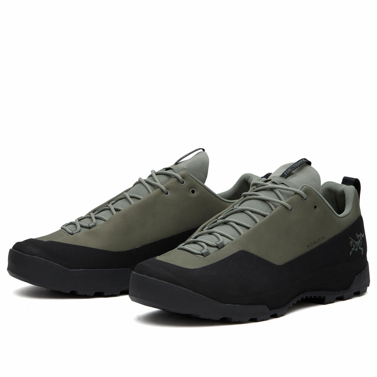 Arc'teryx Men's Konseal Sneakers in Forage/Black