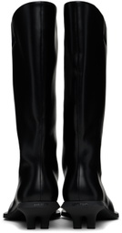 untitlab® Black Velo Chunk Boots