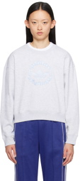 adidas Originals Gray Embroidered Sweatshirt