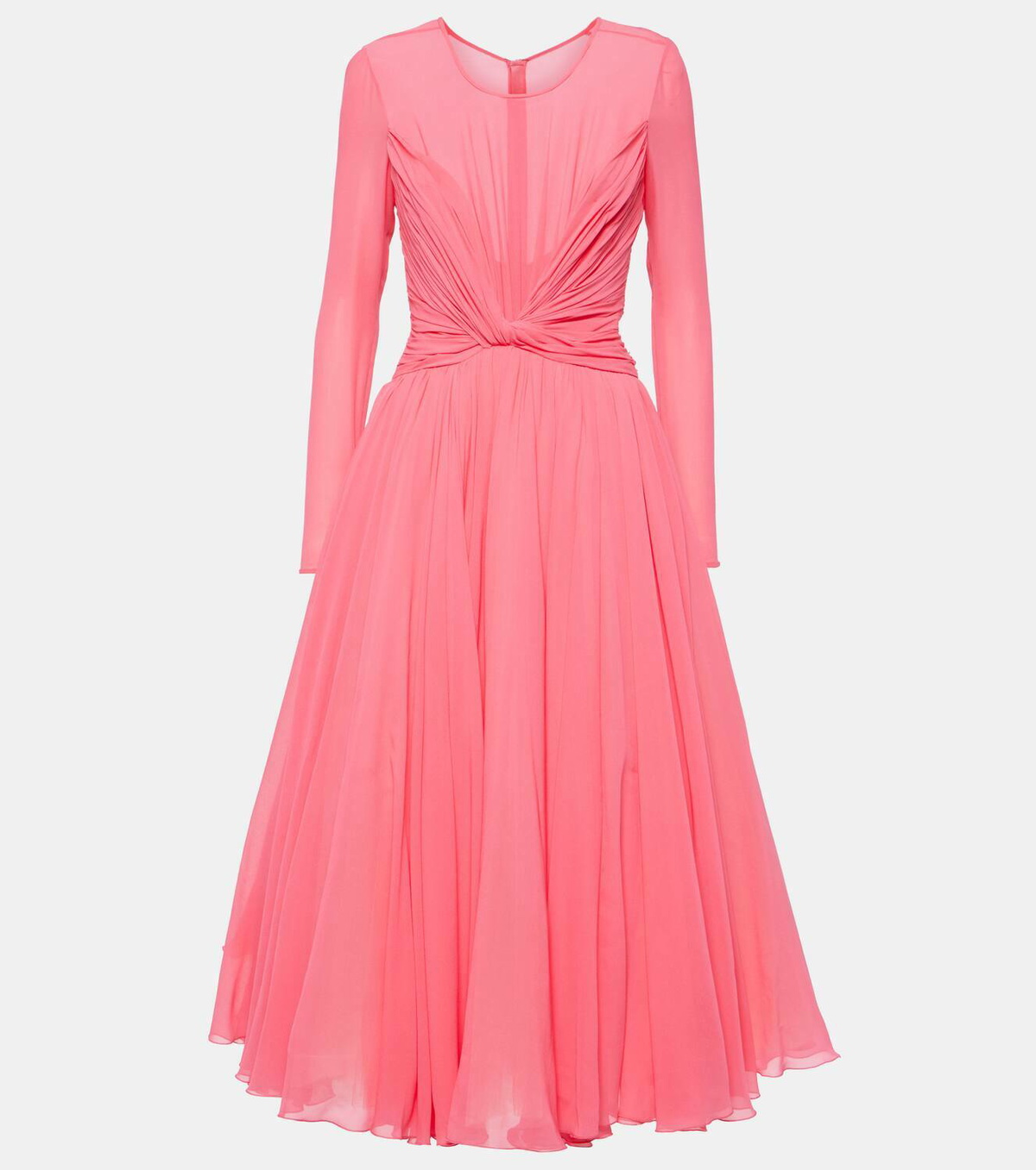 Giambattista Valli Silk georgette midi dress Giambattista Valli