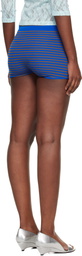 Gimaguas Blue & Brown Camu Shorts