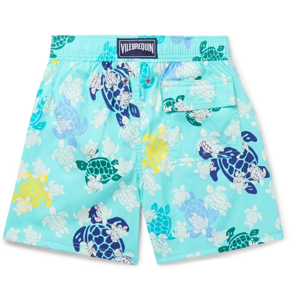 Vilebrequin - Boys Ages 10 - 12 Jim Glow-in-the-Dark Printed Swim Shorts - Men - Blue