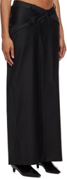 SRVC Black Staff Maxi Skirt