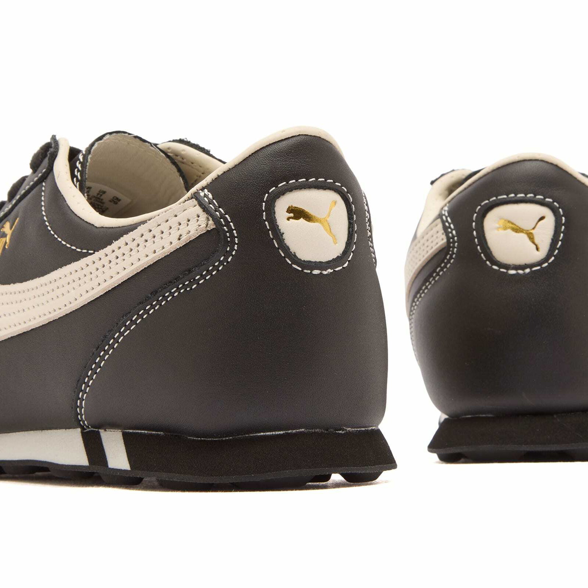 Puma Sprint Sneaker in Black/Warm White