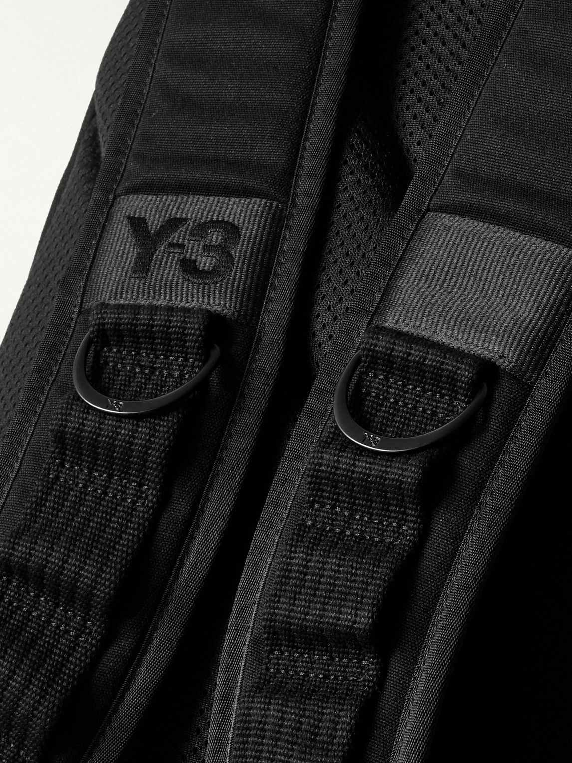 Y-3 - Logo-Embroidered Canvas Backpack Y-3