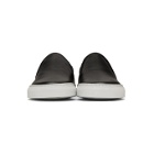 Common Projects Black and White Slip-On Sneakers