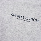 Sporty & Rich Made in California T-Shirt in Heather Grey/Navy